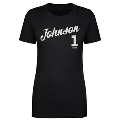 Jalen Johnson Atlanta Script WHT