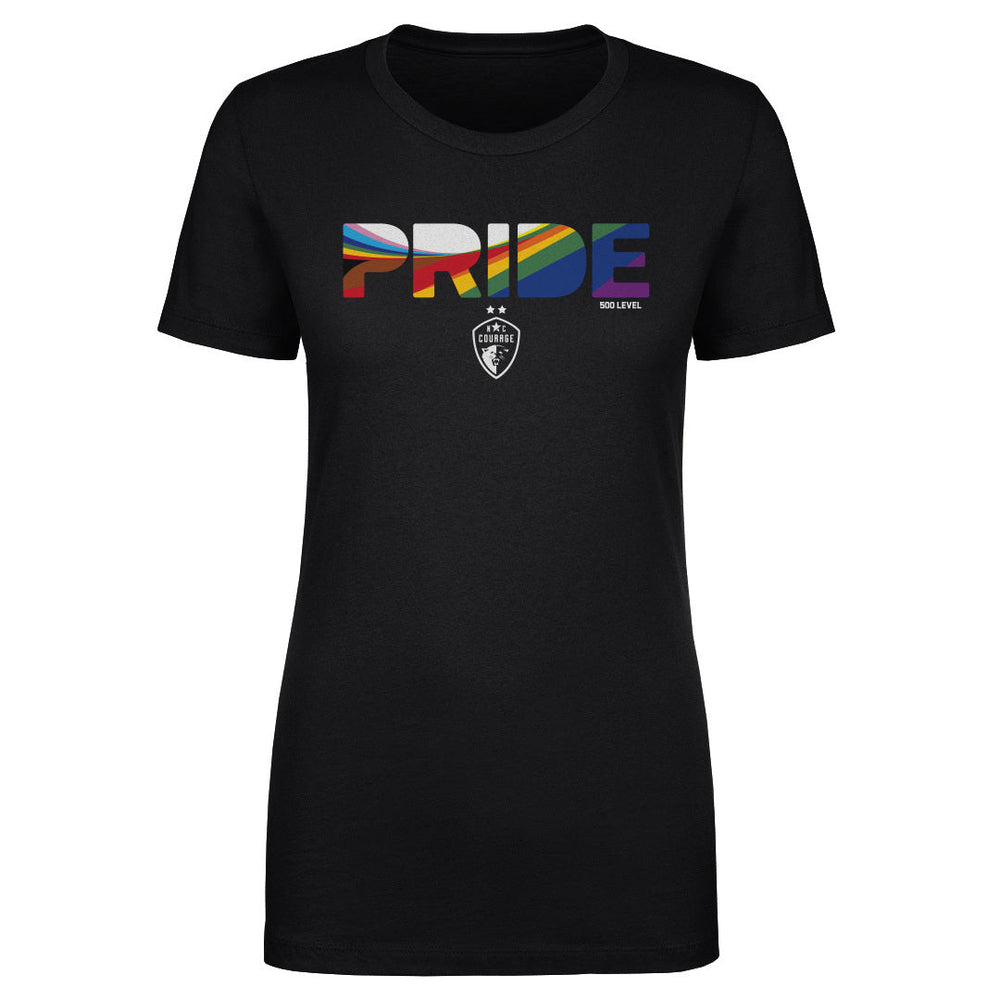 North Carolina Courage Pride Stripes 2025 WHT (ONLINE ORDER ONLY)