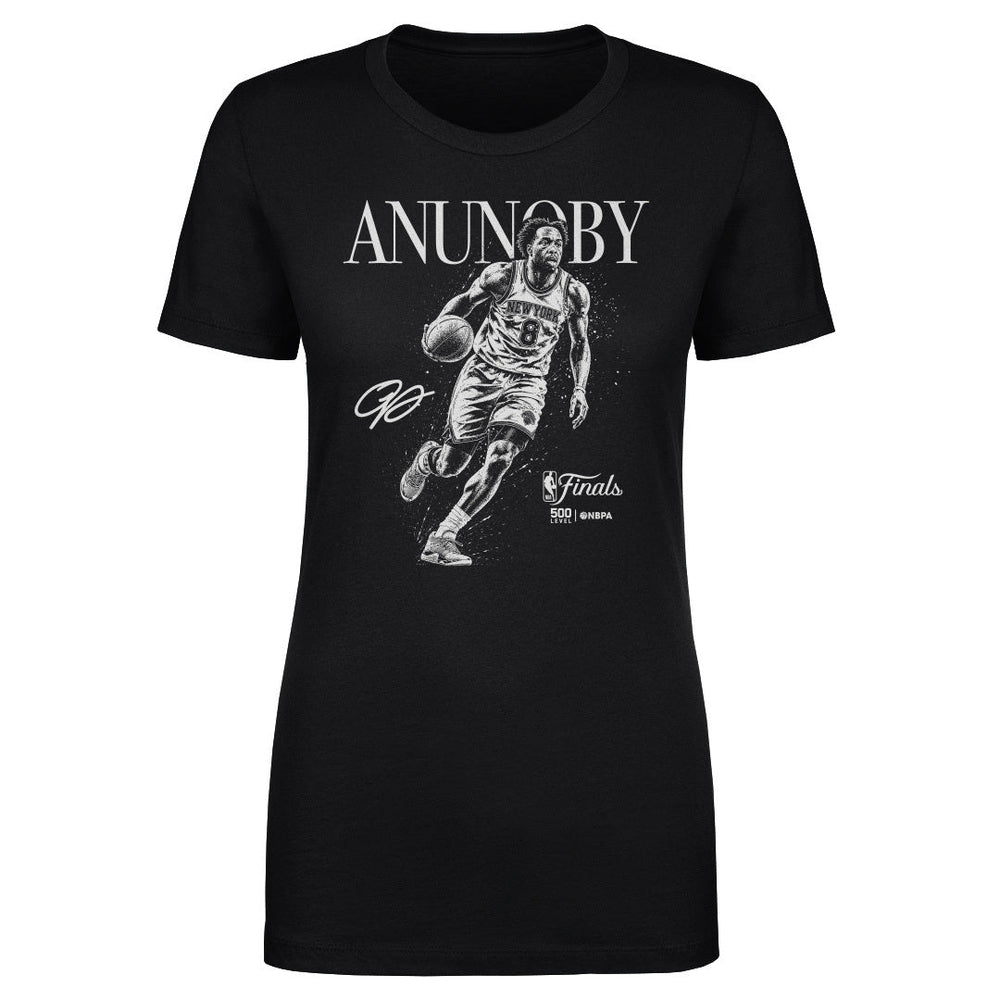 OG Anunoby New York Knicks NBA Finals 2026 Mono WHT (ONLINE ORDER ONLY)