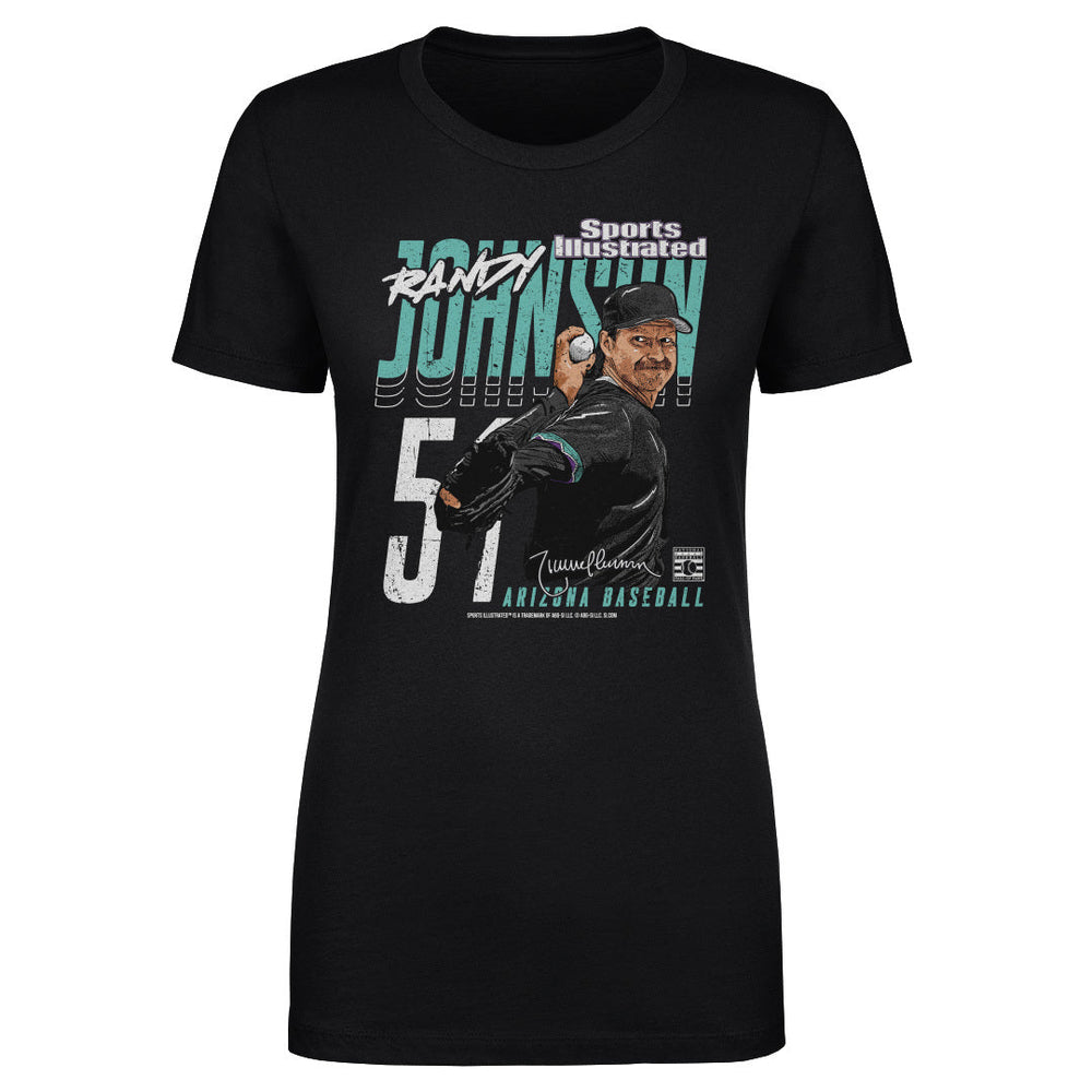 Randy Johnson Sports Illustrated & Arizona Player Name WHT (ONLINE ORDER ONLY)
