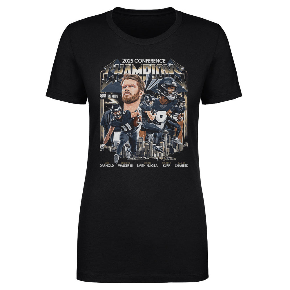 Seattle Football 2025 Conference Champions Vintage WHT (ONLINE ORDER ONLY)