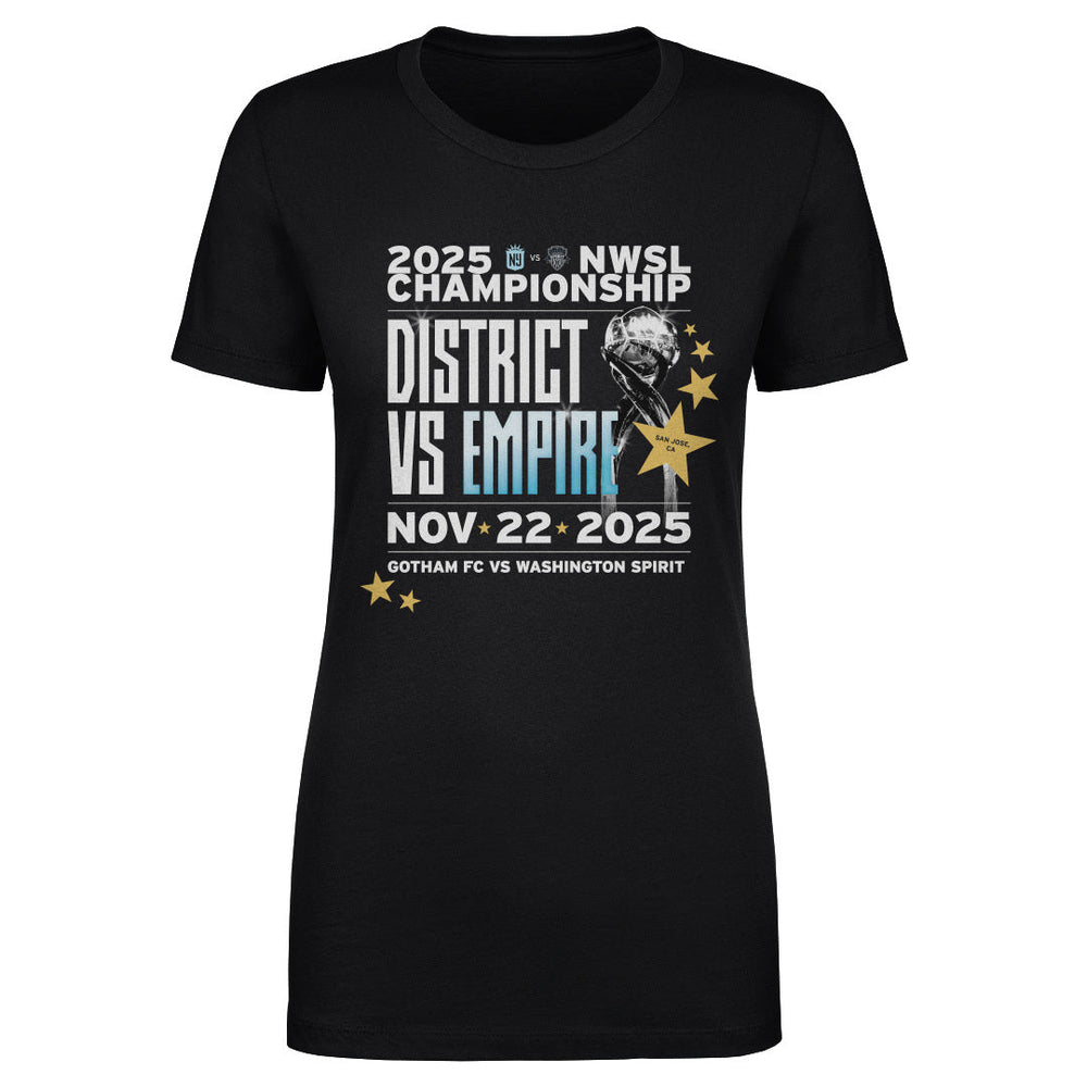 2025 NWSL Championship Gotham FC Vs. Washington Spirit WHT (ONLINE ORDER ONLY)