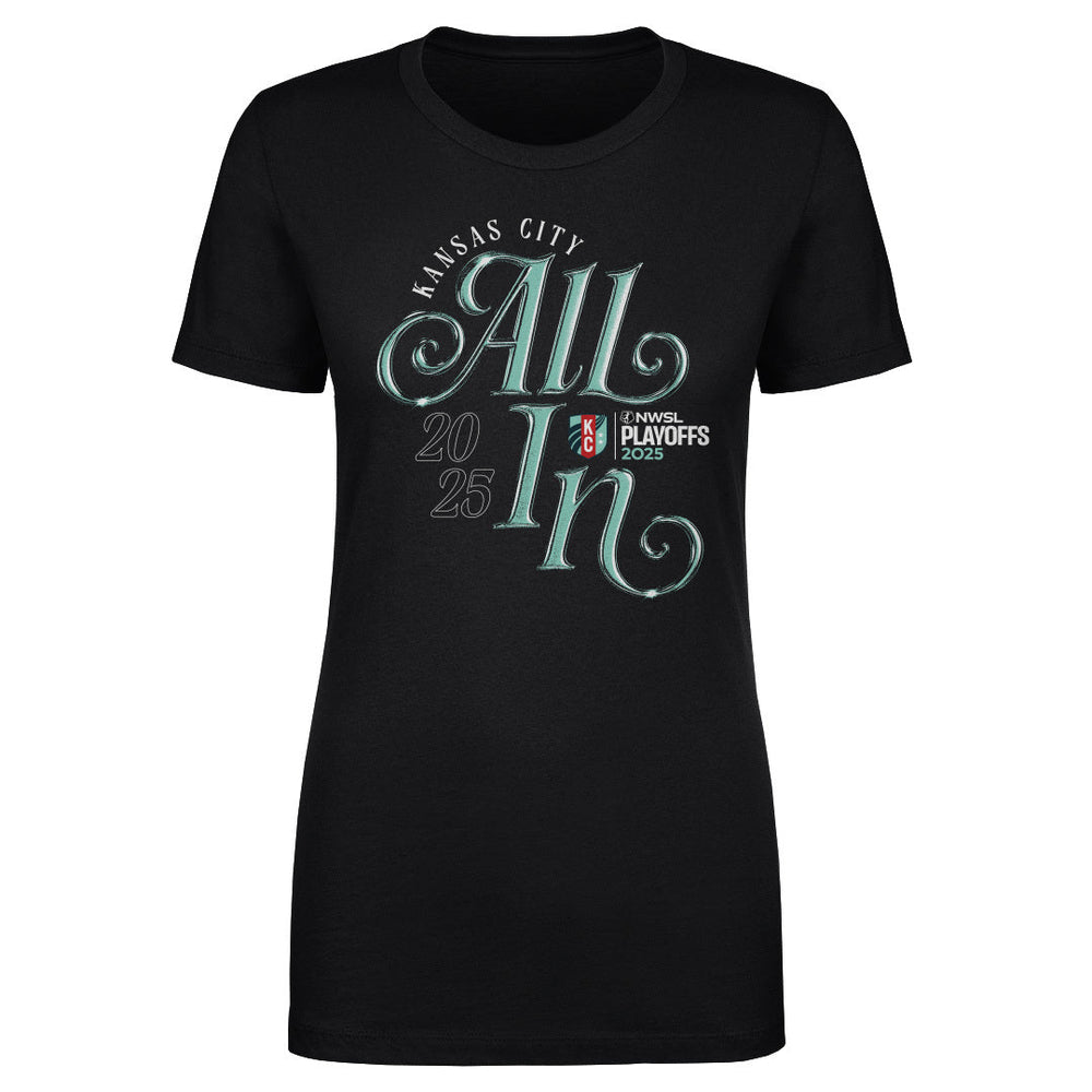 Kansas City Current NWSL Playoff All In 2025 WHT (ONLINE ORDER ONLY)
