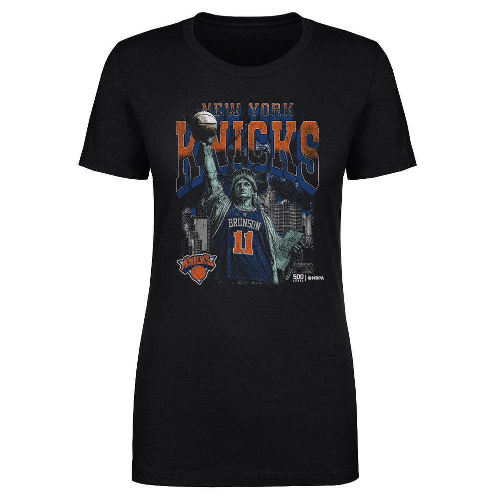Jalen Brunson New York Knicks Statue Of Liberty WHT (ONLINE ORDER ONLY)