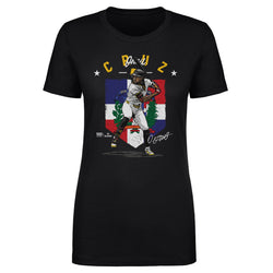 Oneil Cruz Pittsburgh Country Flag WHT