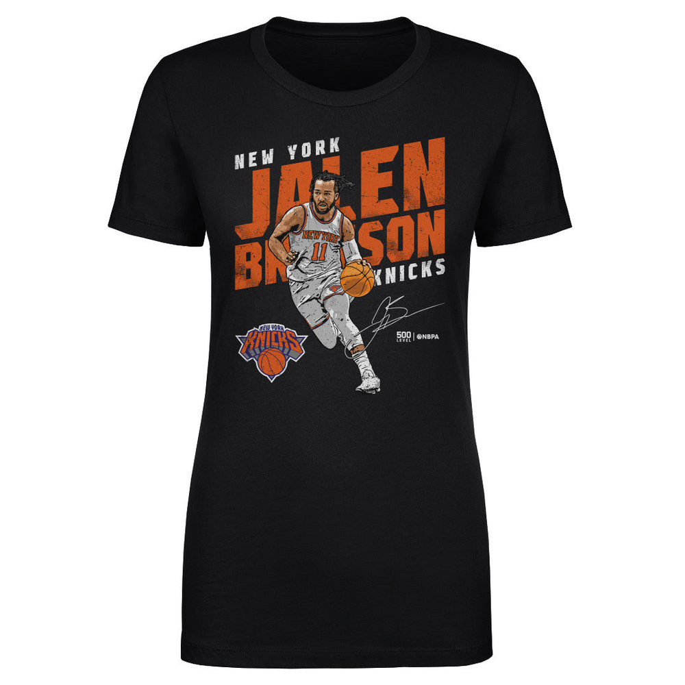 Jalen Brunson New York Knicks Slant WHT (ONLINE ORDER ONLY)