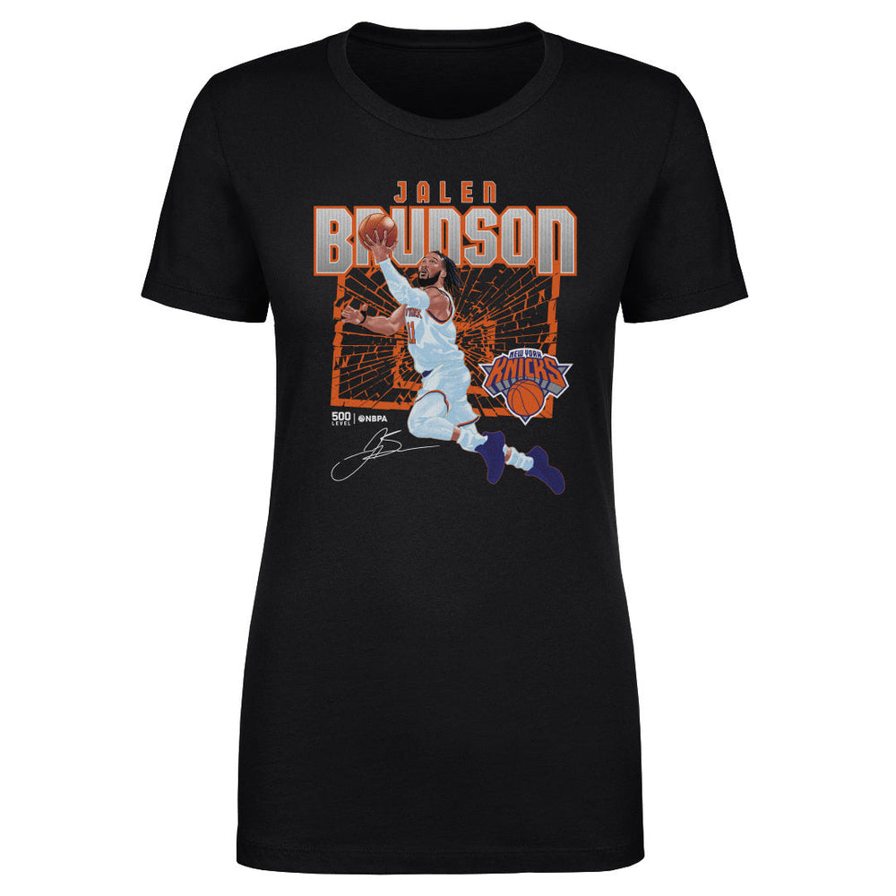 Jalen Brunson New York Knicks Shattered WHT (ONLINE ORDER ONLY)