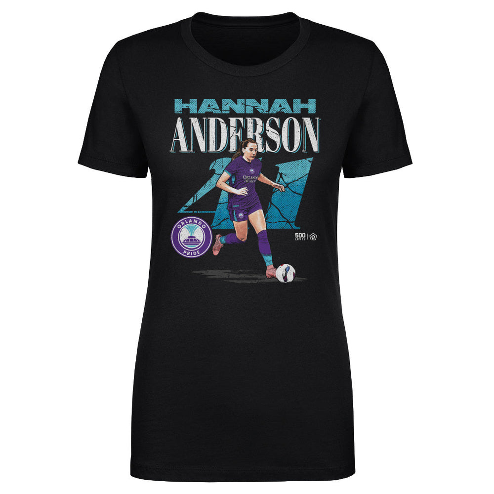 Hannah Anderson Orlando Pride Cracked Number WHT (ONLINE ORDER ONLY)