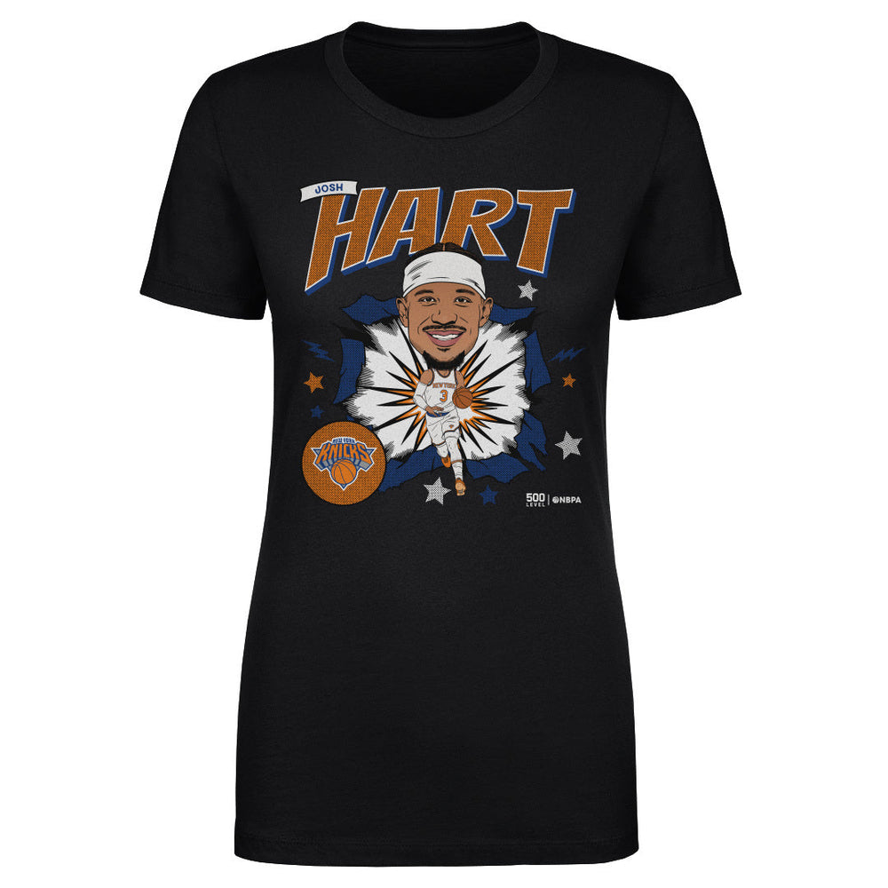 Josh Hart New York Knicks Caricature WHT (ONLINE ORDER ONLY)