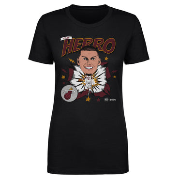 Tyler Herro Miami Heat Caricature WHT (ONLINE ORDER ONLY)
