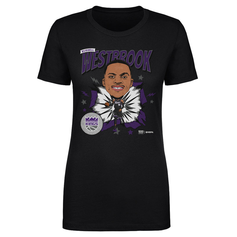 Russell Westbrook Sacramento Kings Caricature WHT (ONLINE ORDER ONLY)