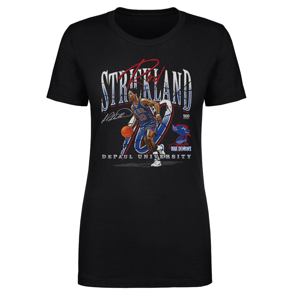 Rod Strickland DePaul Blue Demons Throwback WHT (ONLINE ORDER ONLY)