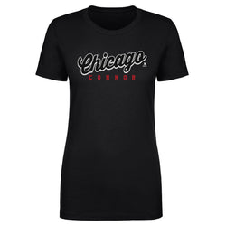 Connor Bedard Chicago Script Connor WHT (ONLINE ORDER ONLY)
