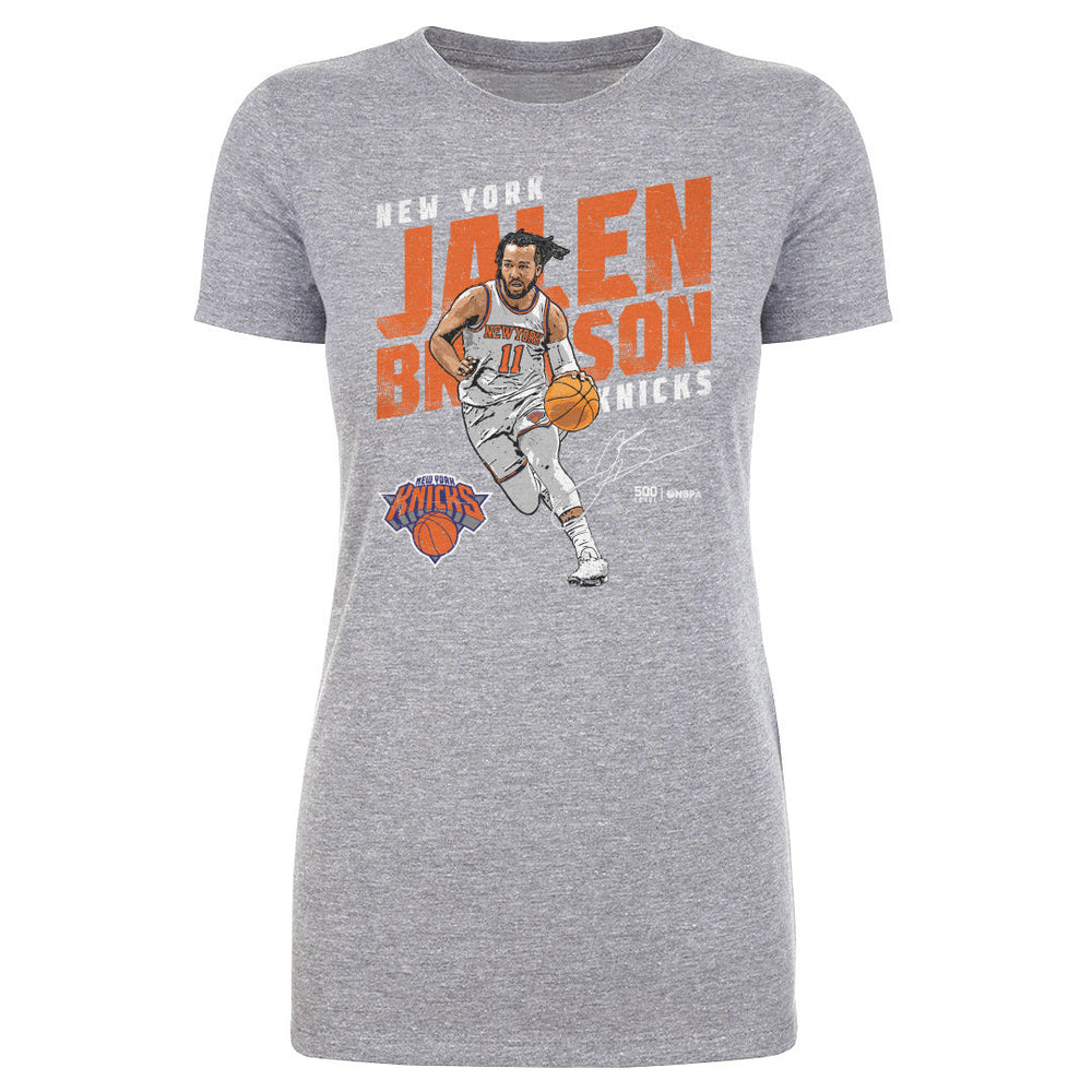 Jalen Brunson New York Knicks Slant WHT (ONLINE ORDER ONLY)