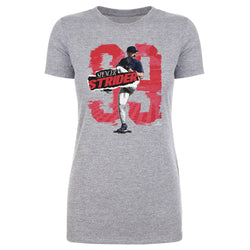 Spencer Strider Atlanta Rough WHT