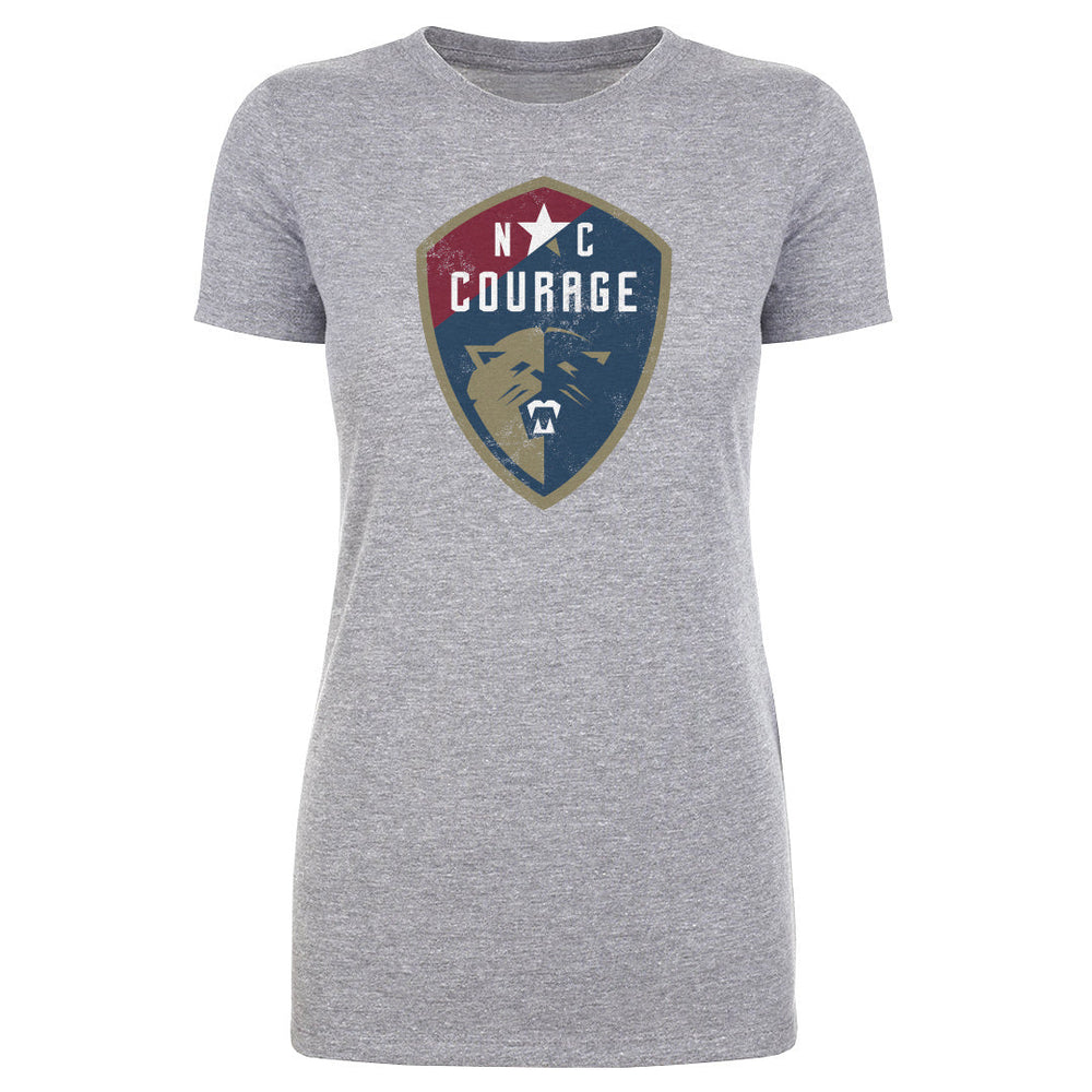 North Carolina Courage Vintage Primary Logo WHT (ONLINE ORDER ONLY)