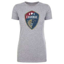 North Carolina Courage Vintage Primary Logo WHT (ONLINE ORDER ONLY)