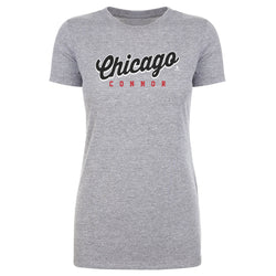 Connor Bedard Chicago Script Connor WHT (ONLINE ORDER ONLY)
