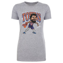 Karl-Anthony Towns New York Knicks Cartoon WHT (ONLINE ORDER ONLY)
