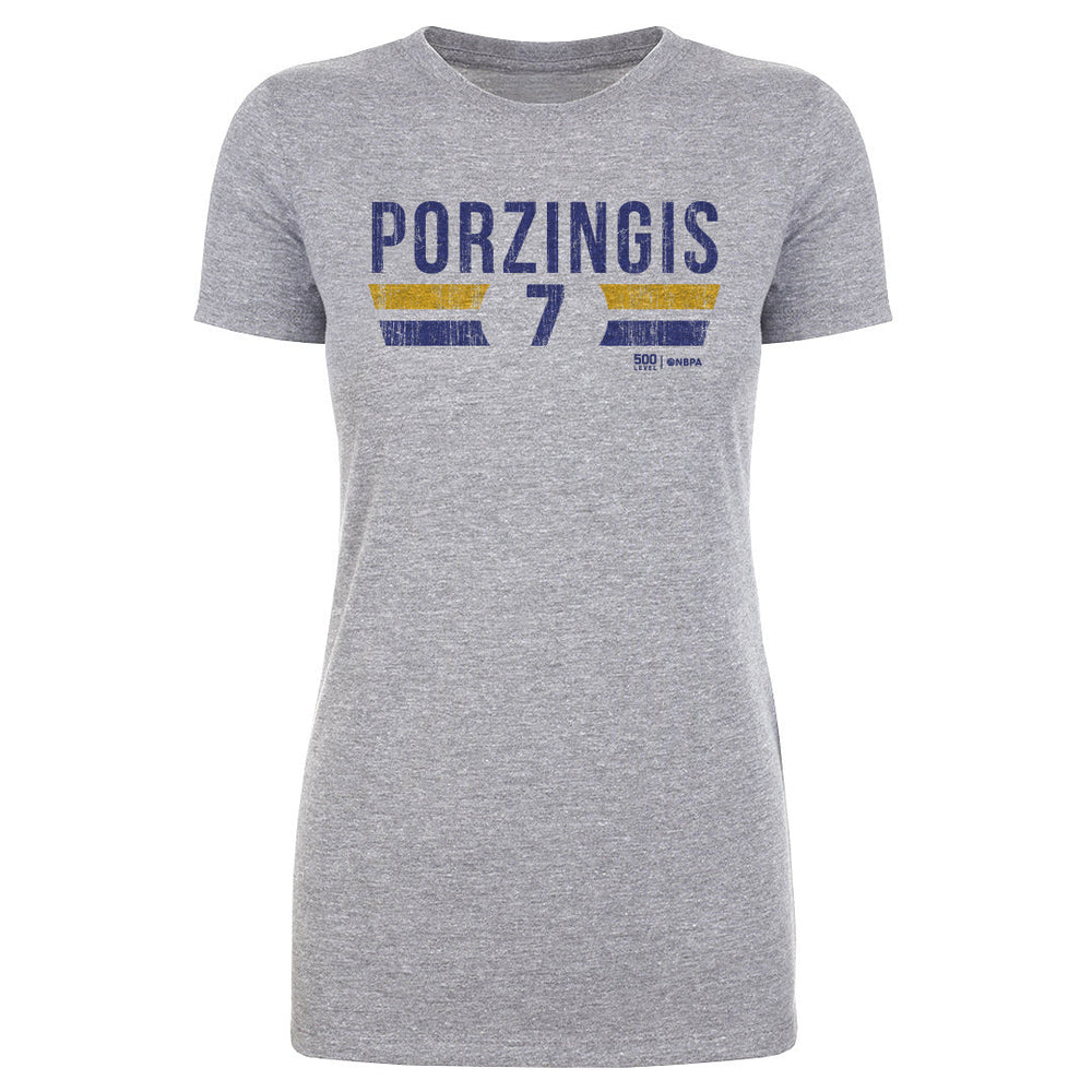 Kristaps Porzingis Golden State Warriors Font (ONLINE ORDER ONLY)