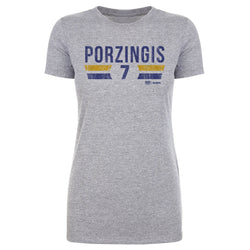 Kristaps Porzingis Golden State Warriors Font (ONLINE ORDER ONLY)