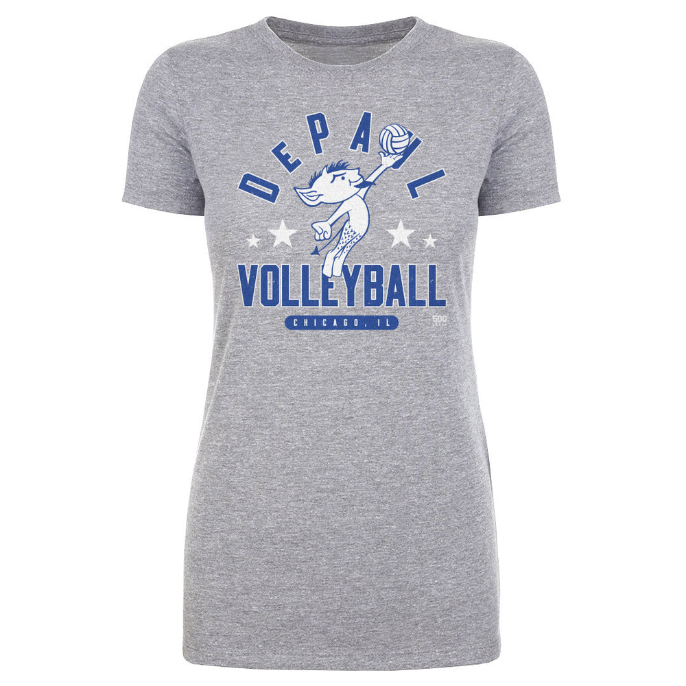 DePaul Blue Demons Vintage Volleyball Blue WHT (ONLINE ORDER ONLY)