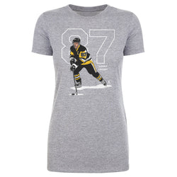 Sidney Crosby Outline W WHT