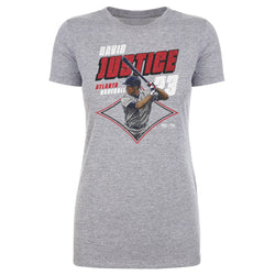 David Justice Atlanta Diamond WHT