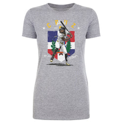 Oneil Cruz Pittsburgh Country Flag WHT