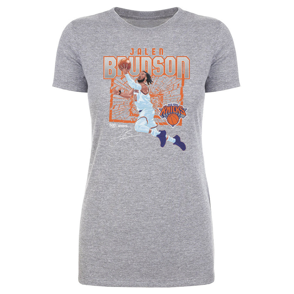 Jalen Brunson New York Knicks Shattered WHT (ONLINE ORDER ONLY)