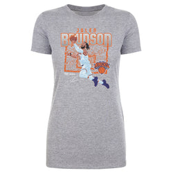 Jalen Brunson New York Knicks Shattered WHT (ONLINE ORDER ONLY)
