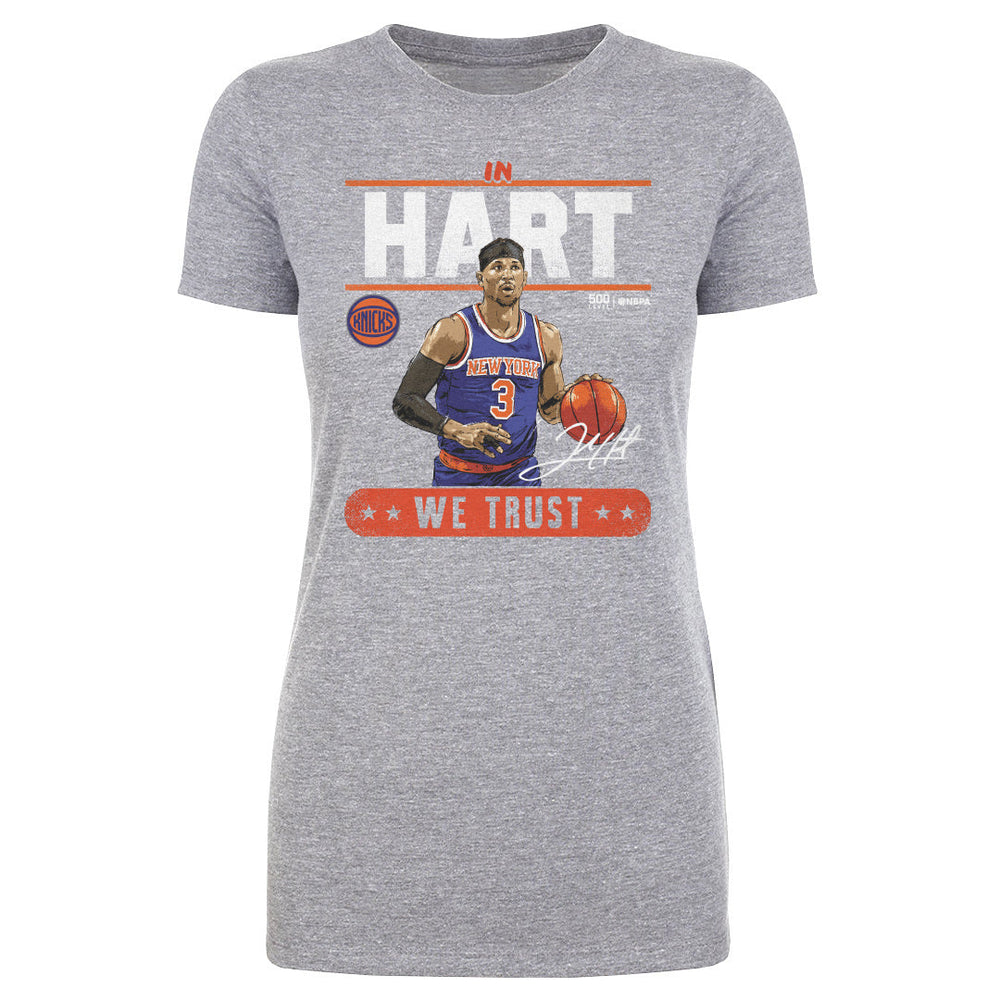 Josh Hart New York Knicks Trust WHT (ONLINE ORDER ONLY)
