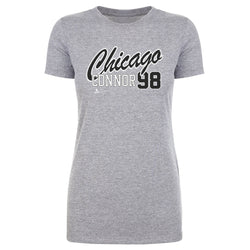 Connor Bedard Chicago Script 98 WHT (ONLINE ORDER ONLY)