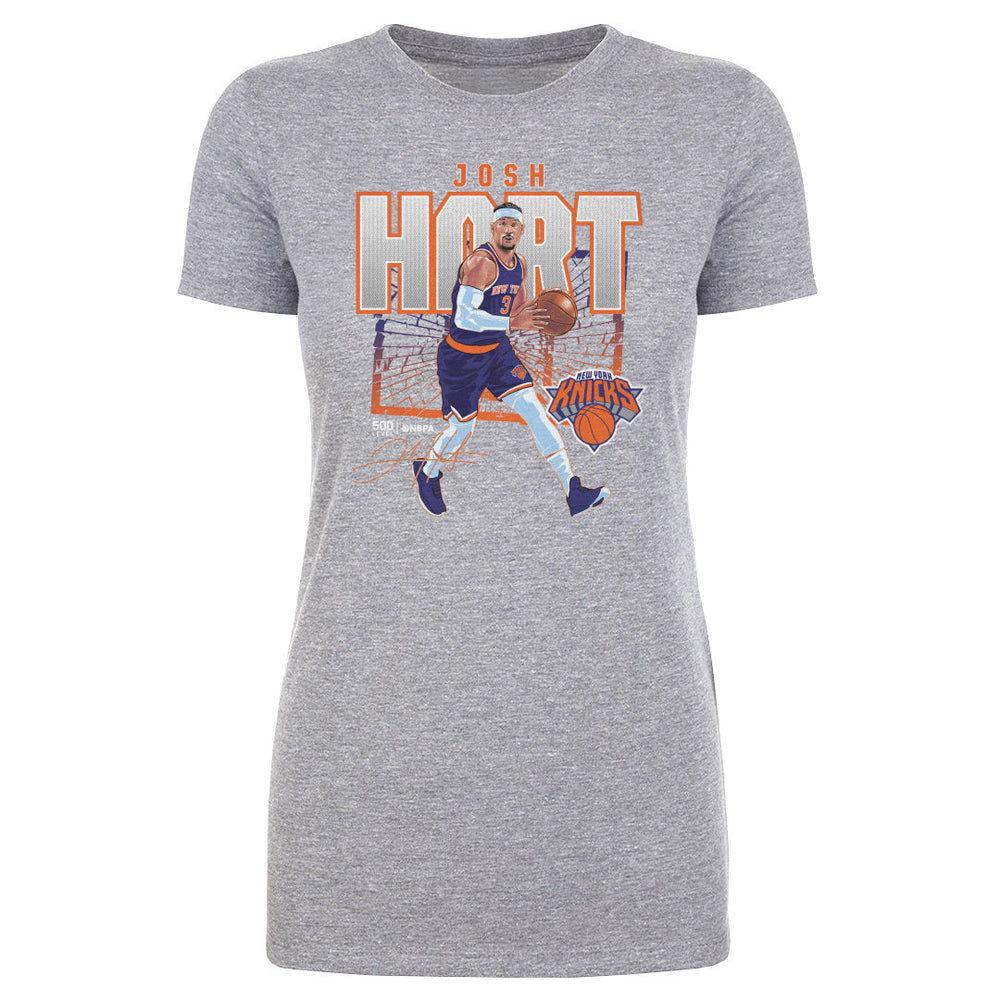 Josh Hart New York Knicks Shattered WHT (ONLINE ORDER ONLY)