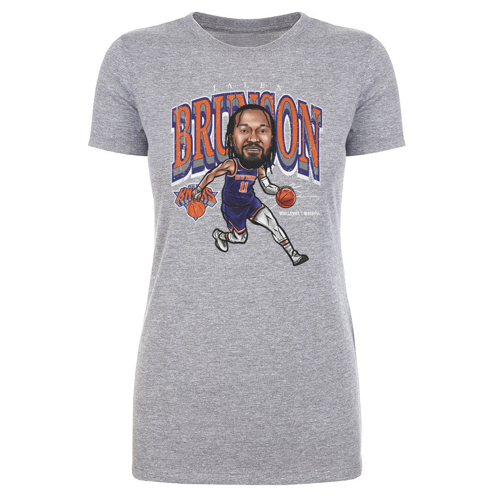 Jalen Brunson New York Knicks Cartoon WHT (ONLINE ORDER ONLY)