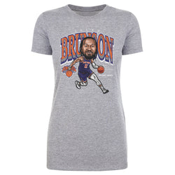 Jalen Brunson New York Knicks Cartoon WHT (ONLINE ORDER ONLY)