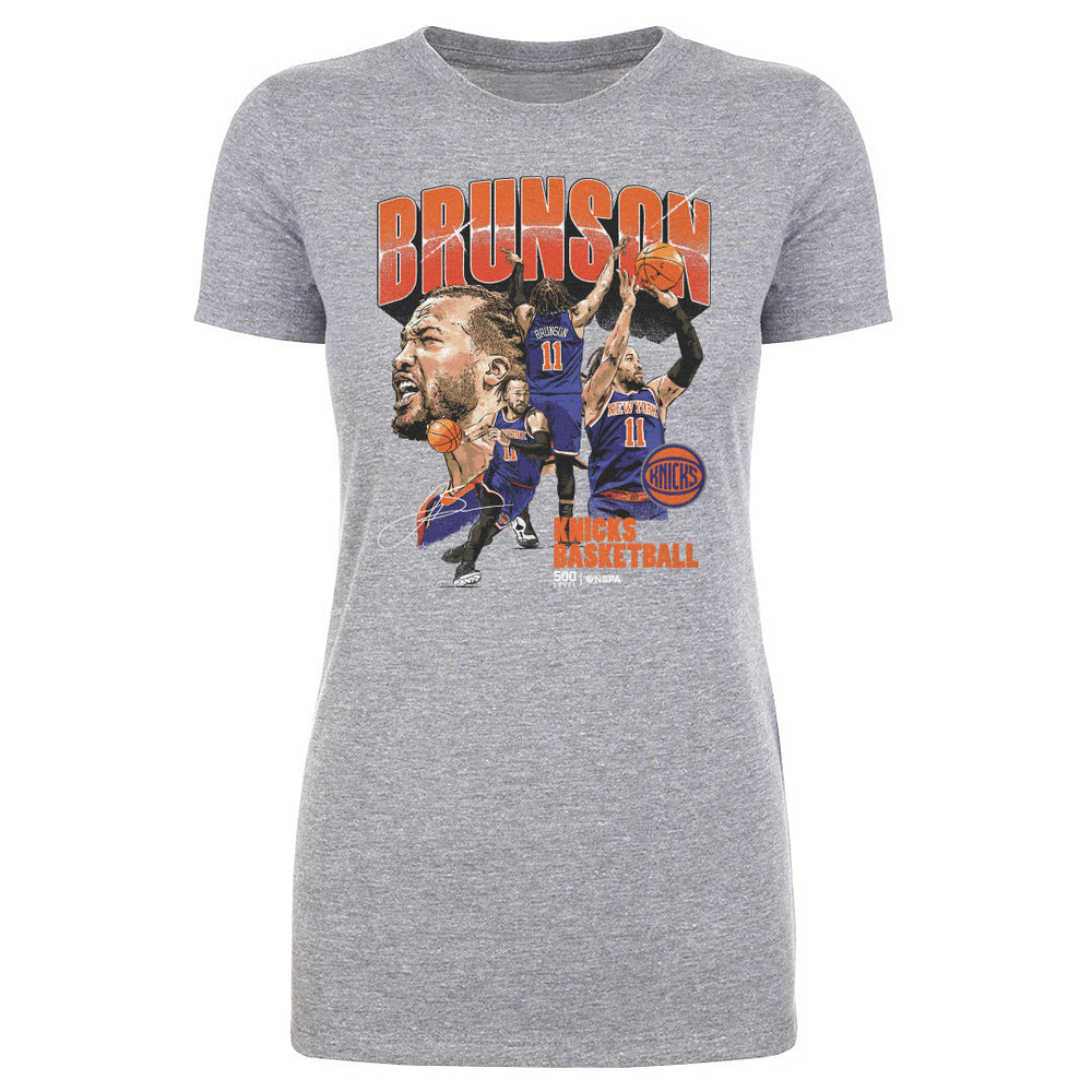 Jalen Brunson New York Knicks Collage WHT (ONLINE ORDER ONLY)