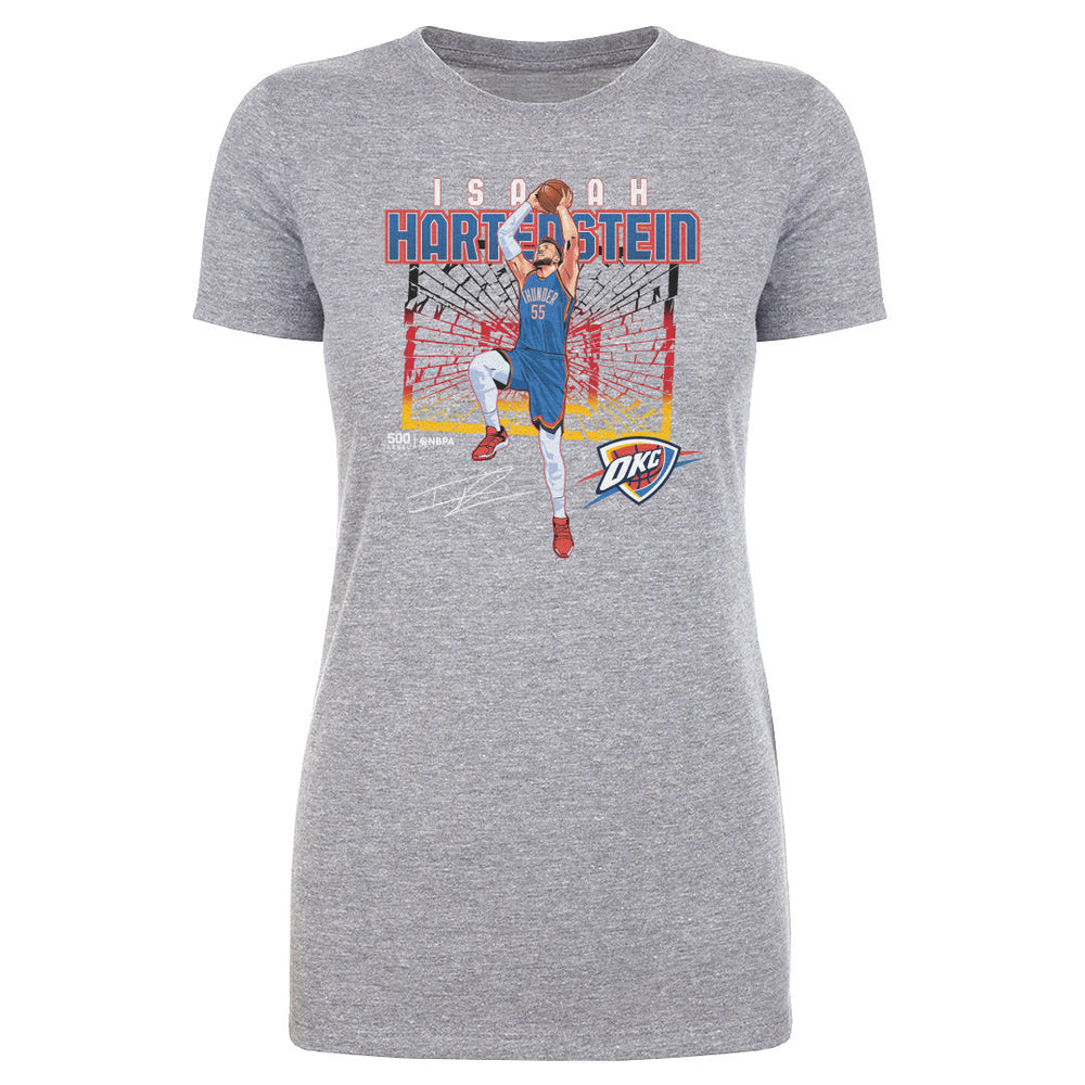 Isaiah Hartenstein Oklahoma City Thunder Shattered Flag WHT (ONLINE ORDER ONLY)