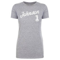 Jalen Johnson Atlanta Script WHT