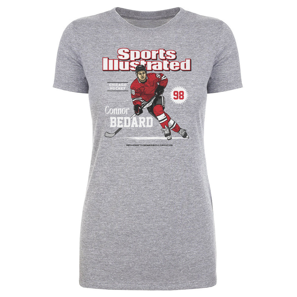 Connor Bedard Sports Illustrated & Chicago Card WHT (ONLINE ORDER ONLY)
