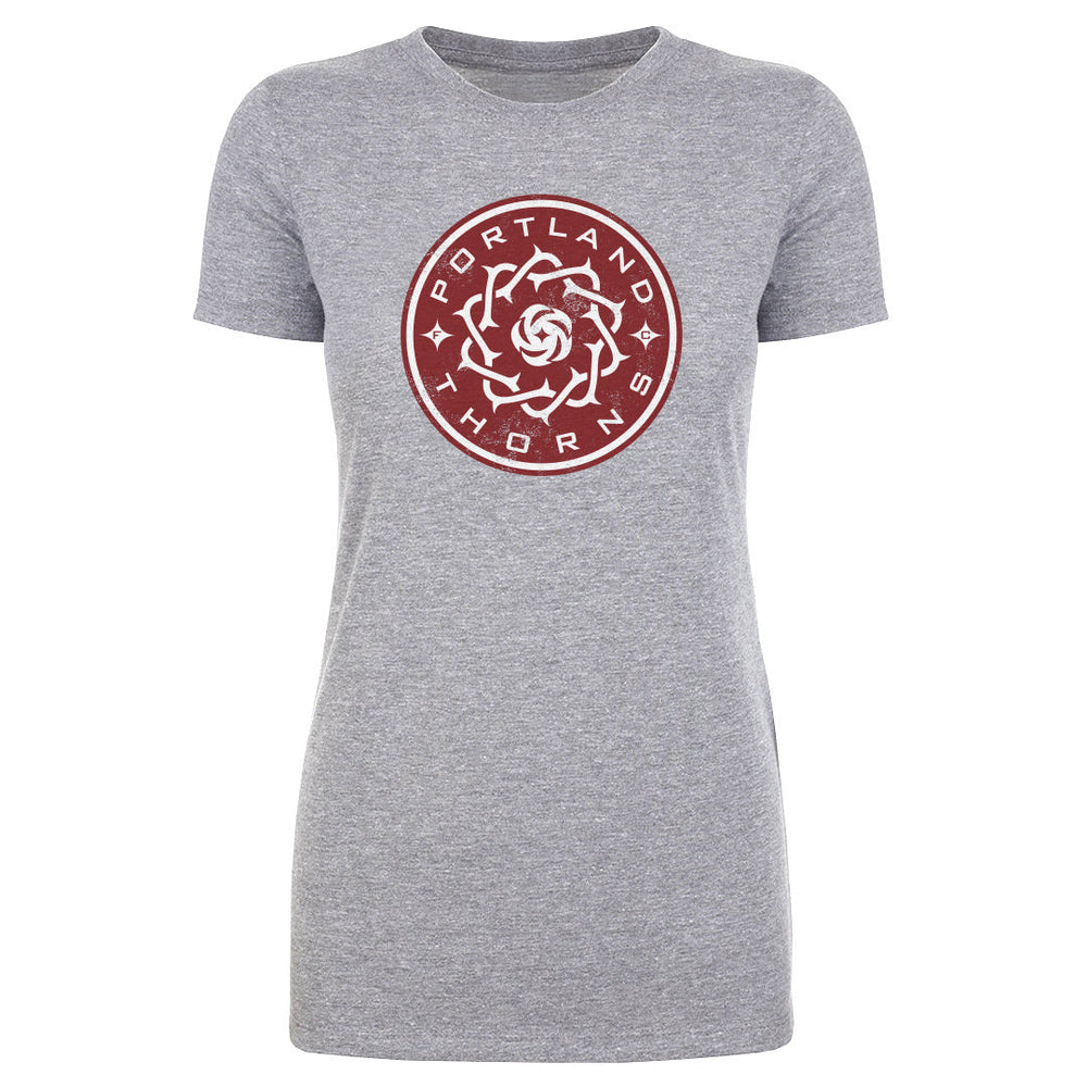 Portland Thorns FC Vintage Primary Logo WHT (ONLINE ORDER ONLY)