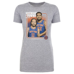 Jalen Brunson & Karl-Anthony Towns New York Knicks Step Brothers WHT (ONLINE ORDER ONLY)