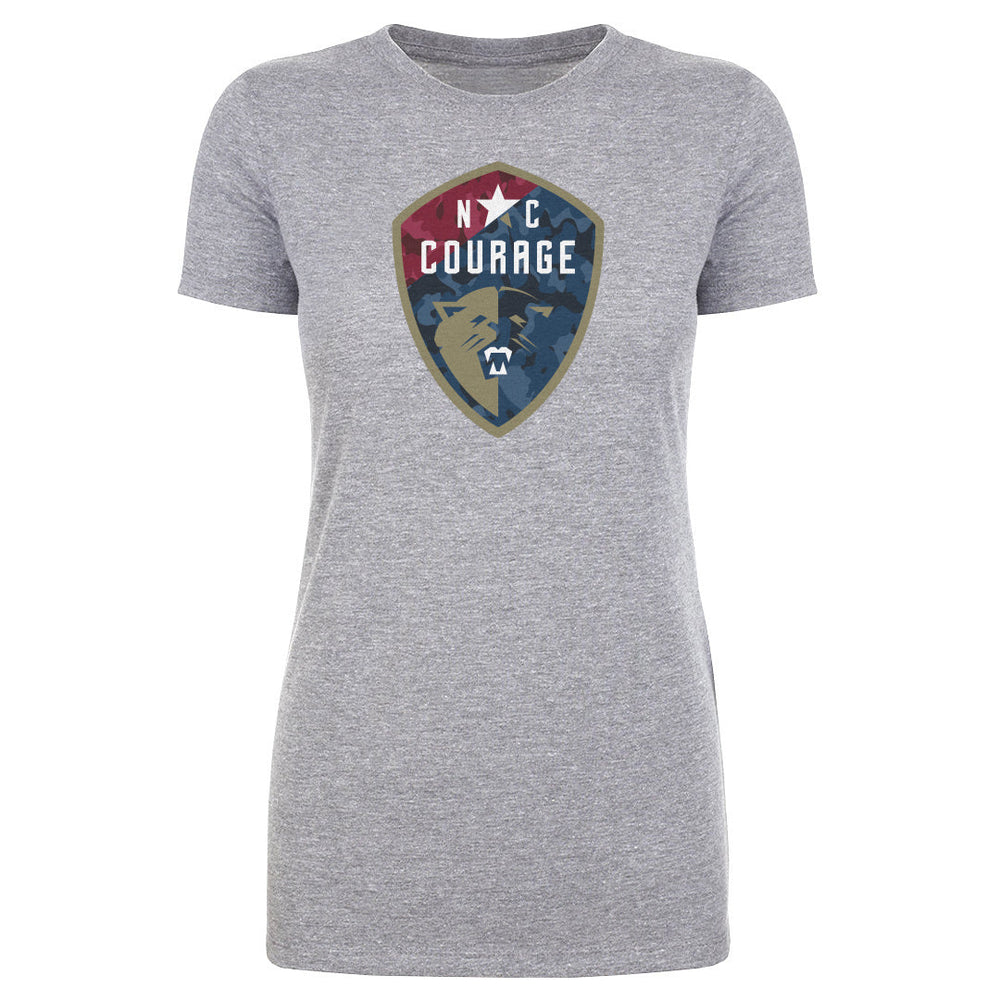 North Carolina Courage Camo Logo WHT (ONLINE ORDER ONLY)