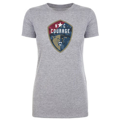 North Carolina Courage Camo Logo WHT (ONLINE ORDER ONLY)