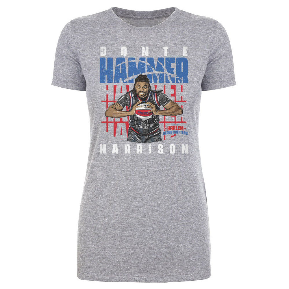 Hammer Harrison Harlem Globetrotters Pose WHT (ONLINE ONLY)