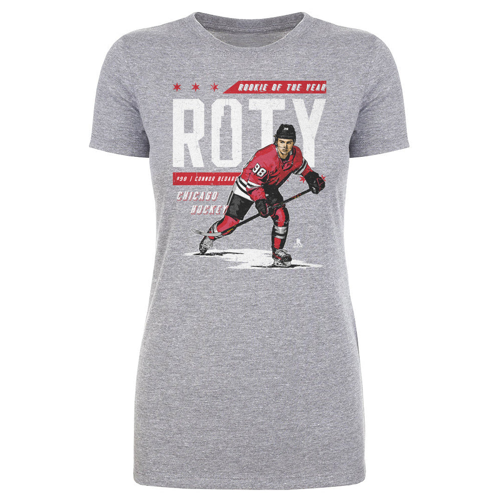Connor Bedard Chicago Rookie Of The Year WHT (ONLINE ORDER ONLY)