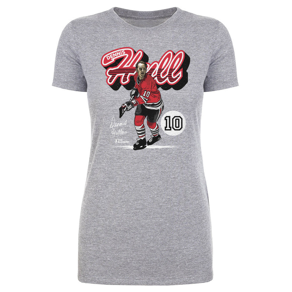 Dennis Hull Chicago Retro Script WHT (ONLINE ORDER ONLY)