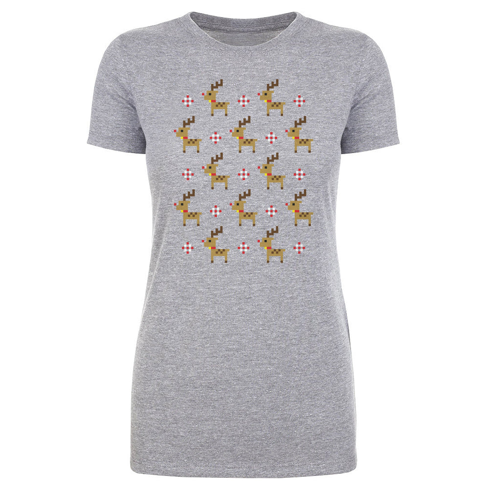Christmas 8-bit Reindeer WHT (ONLINE ORDER ONLY)