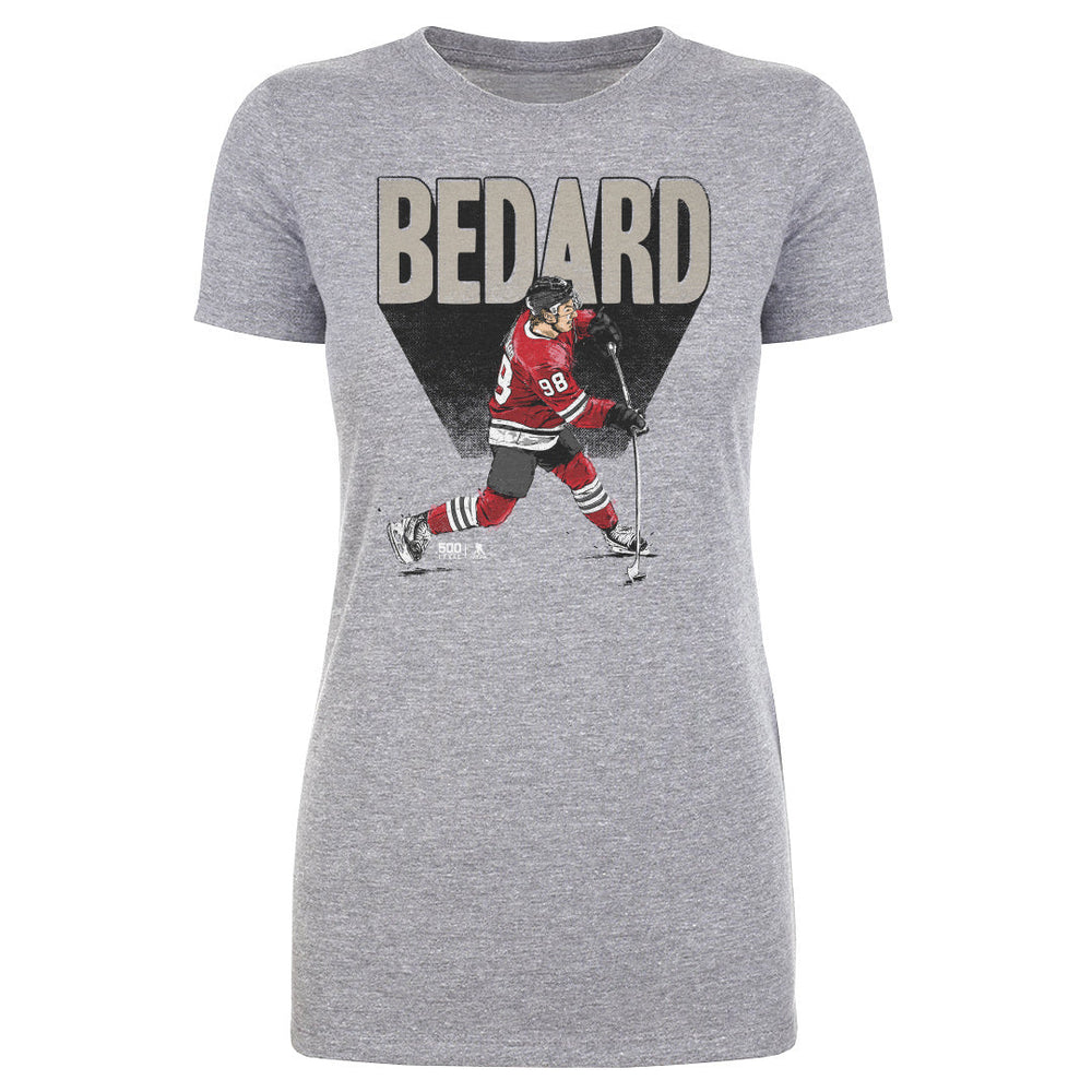 Connor Bedard Chicago Bold WHT (ONLINE ORDER ONLY)