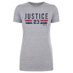 David Justice Atlanta Font